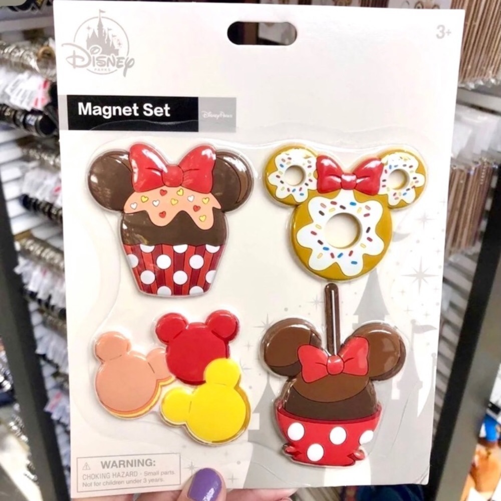 Disney Parks Snacks Magnet Set